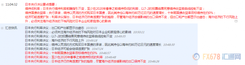 日本央行维稳，日元静候黑田讲话，或涉及这三个方面