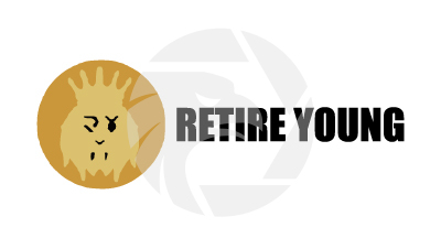 RETIRE YOUNG Logo